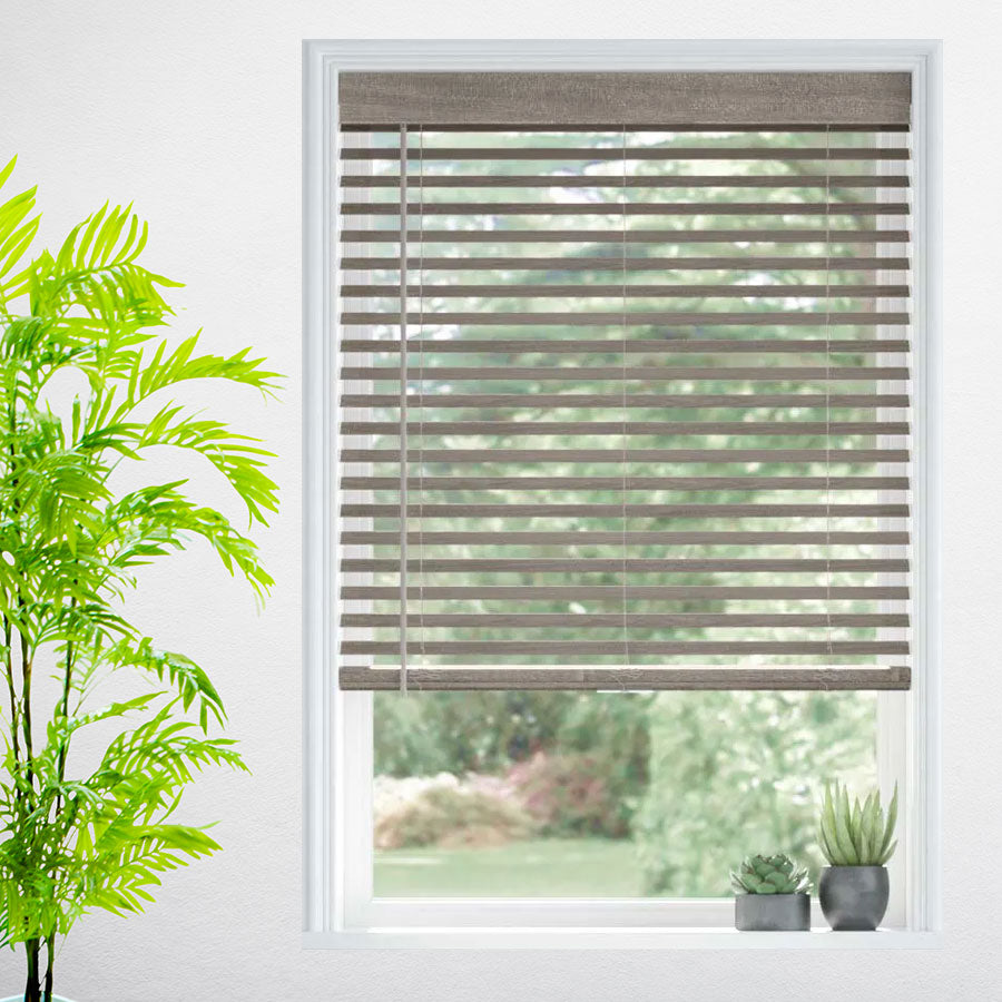 2" Distinction Faux Wood Blinds