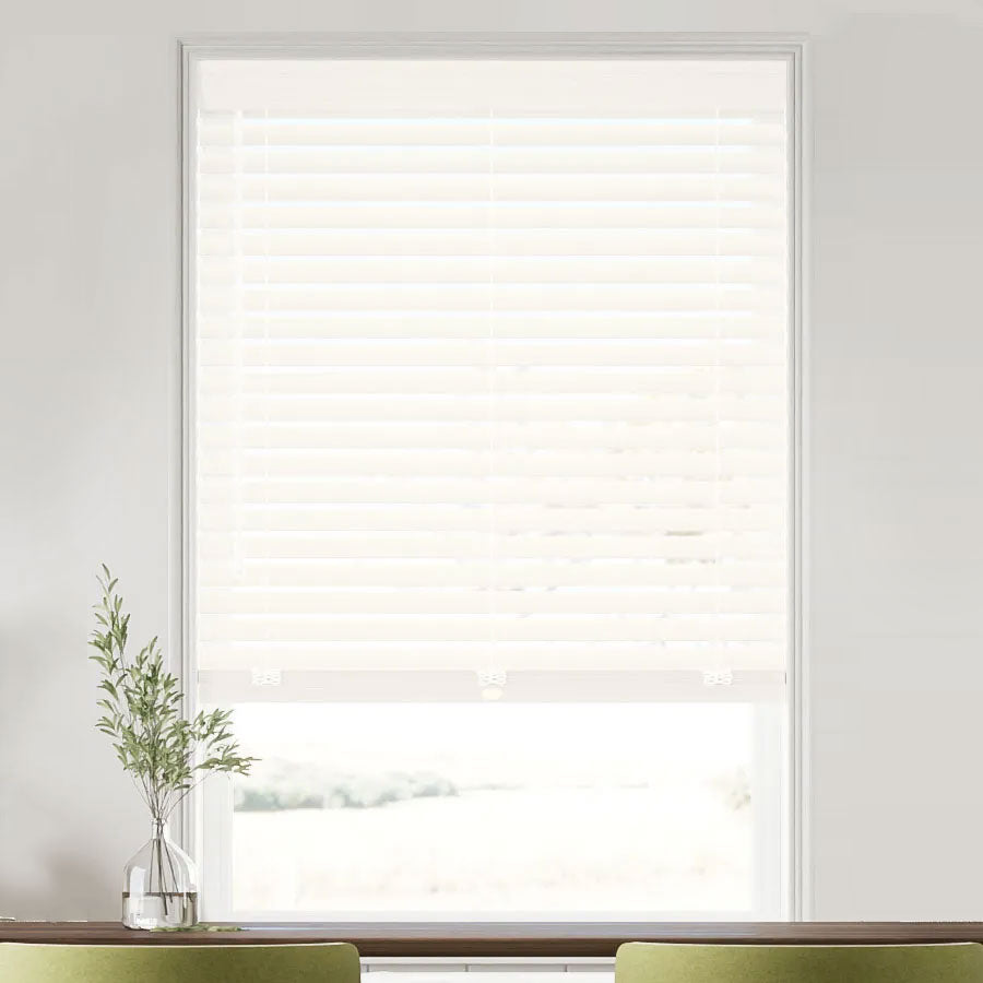 LEVOLOR 2" Custom Faux Wood Horizontal Blinds