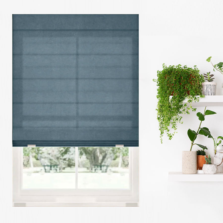 Plush Roman Shades
