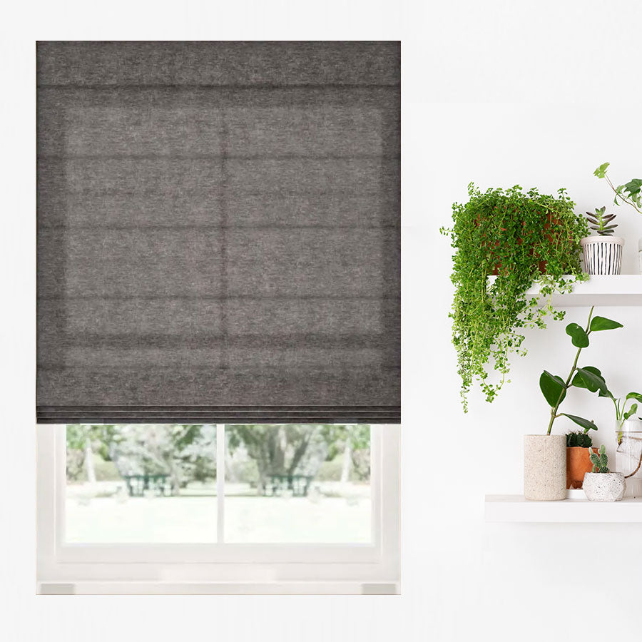 Plush Roman Shades