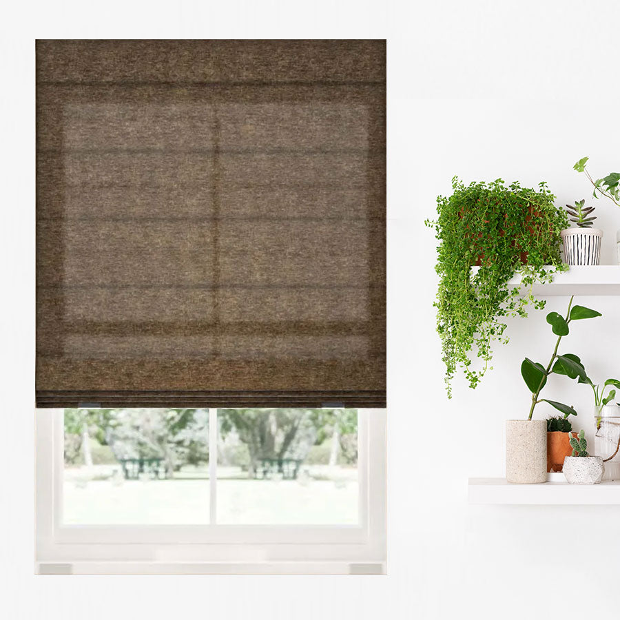 Plush Roman Shades