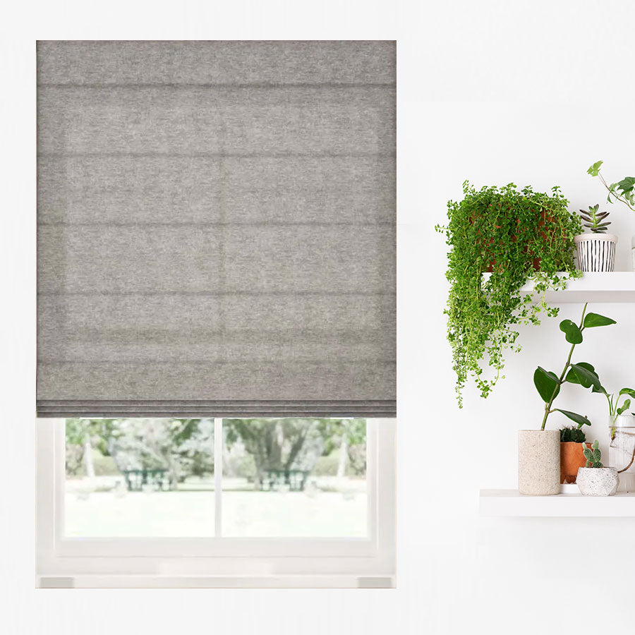 Plush Roman Shades
