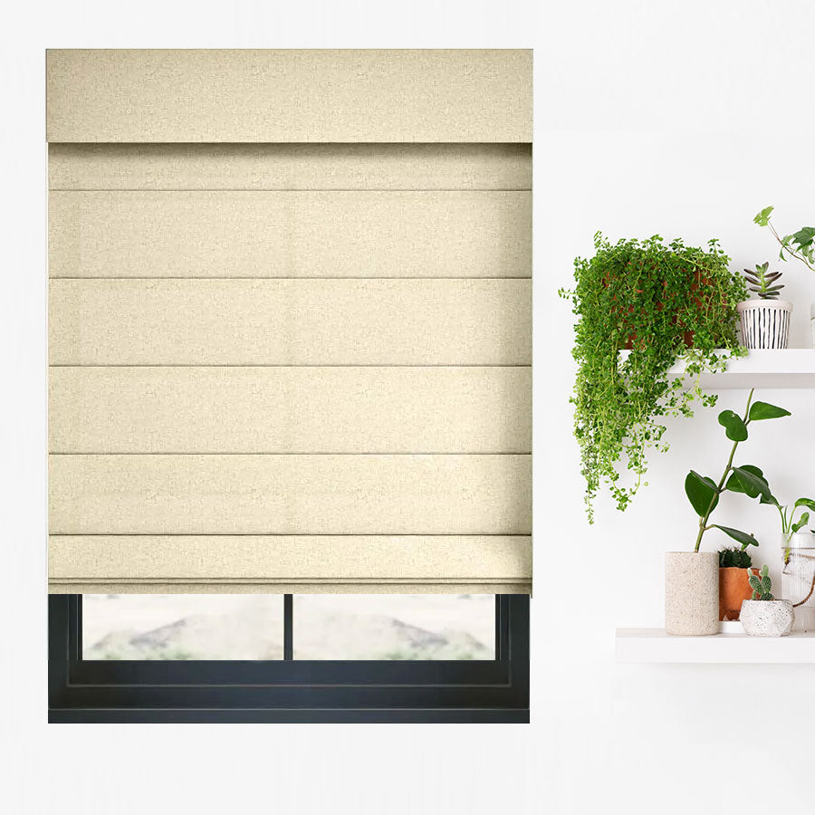 Embellished Roman Shades