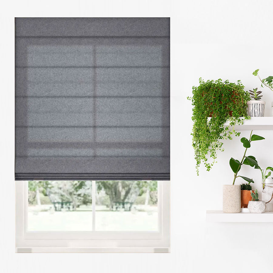 Plush Roman Shades