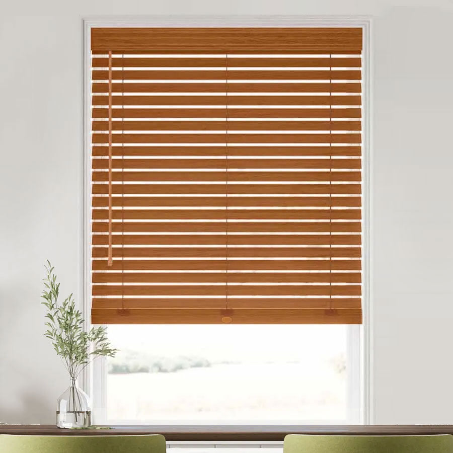 LEVOLOR 2" Custom Faux Wood Horizontal Blinds