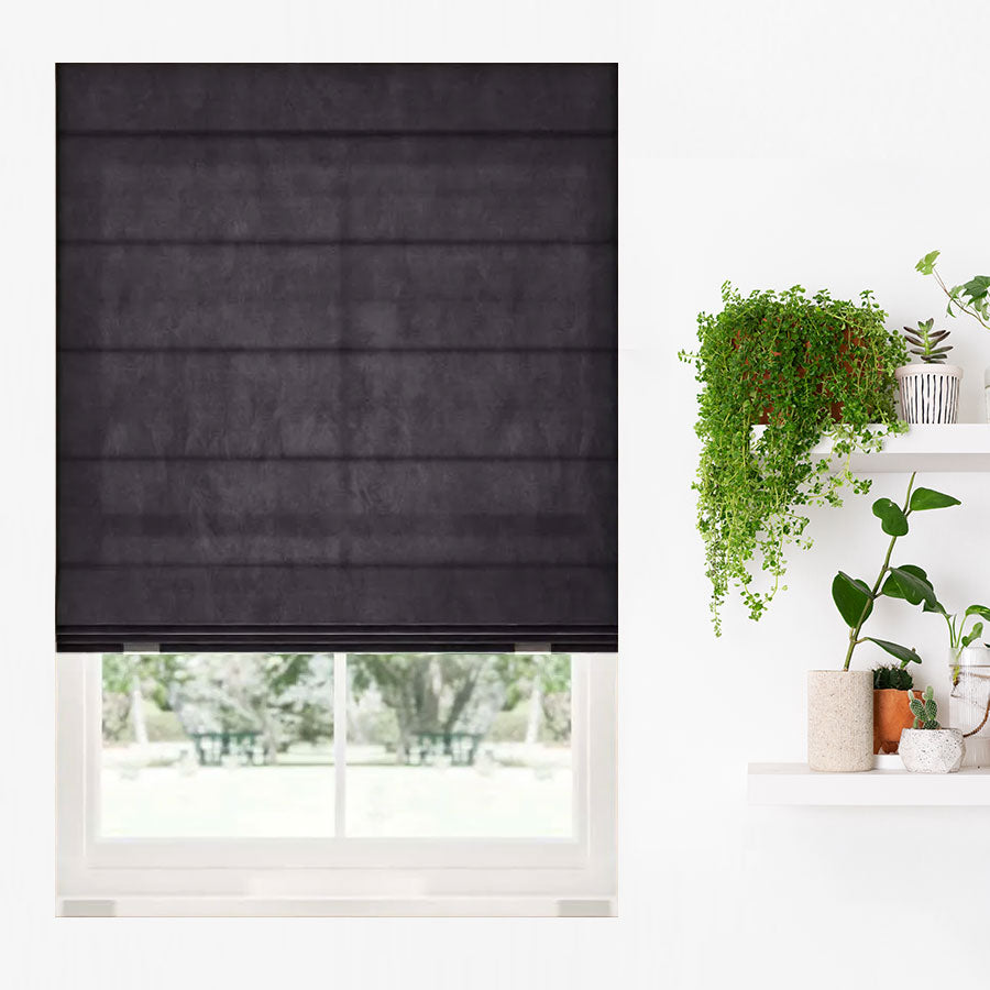 Plush Roman Shades