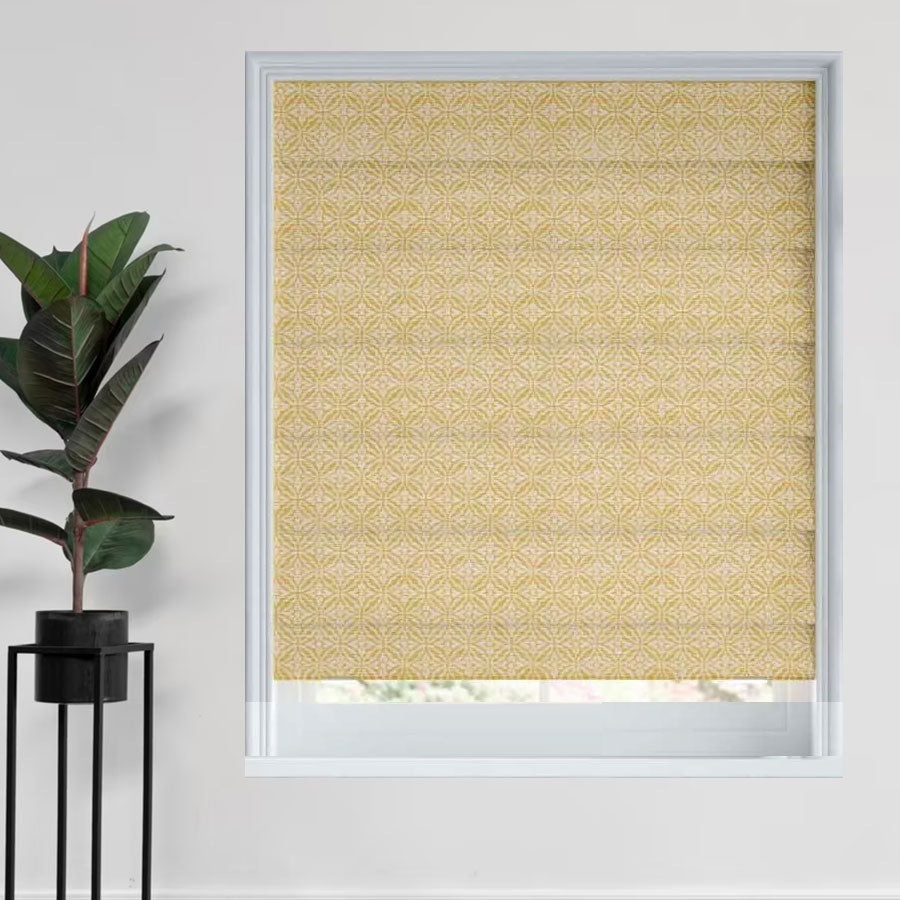 Distressed Chic Roman Shades