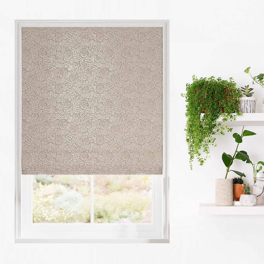 Tonal Roman Shades