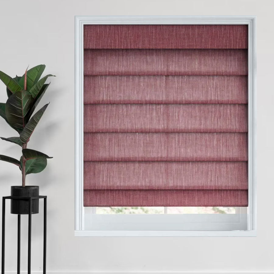 Distressed Chic Roman Shades