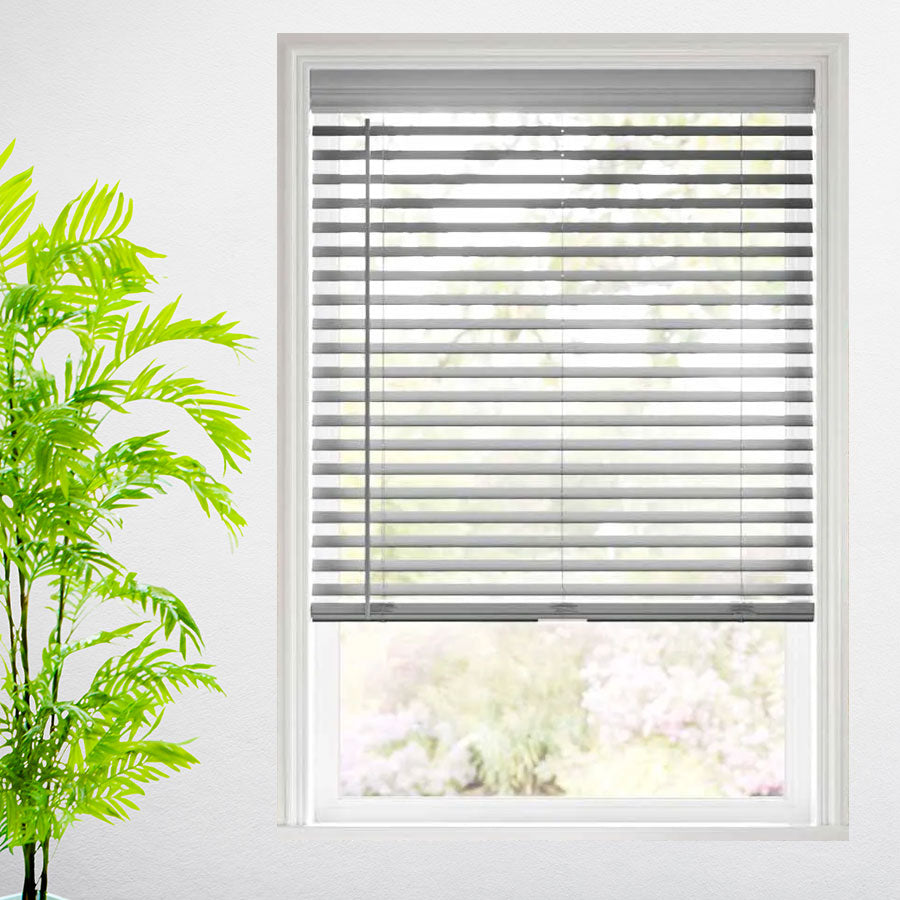 2" Minimalist Faux Wood Blinds