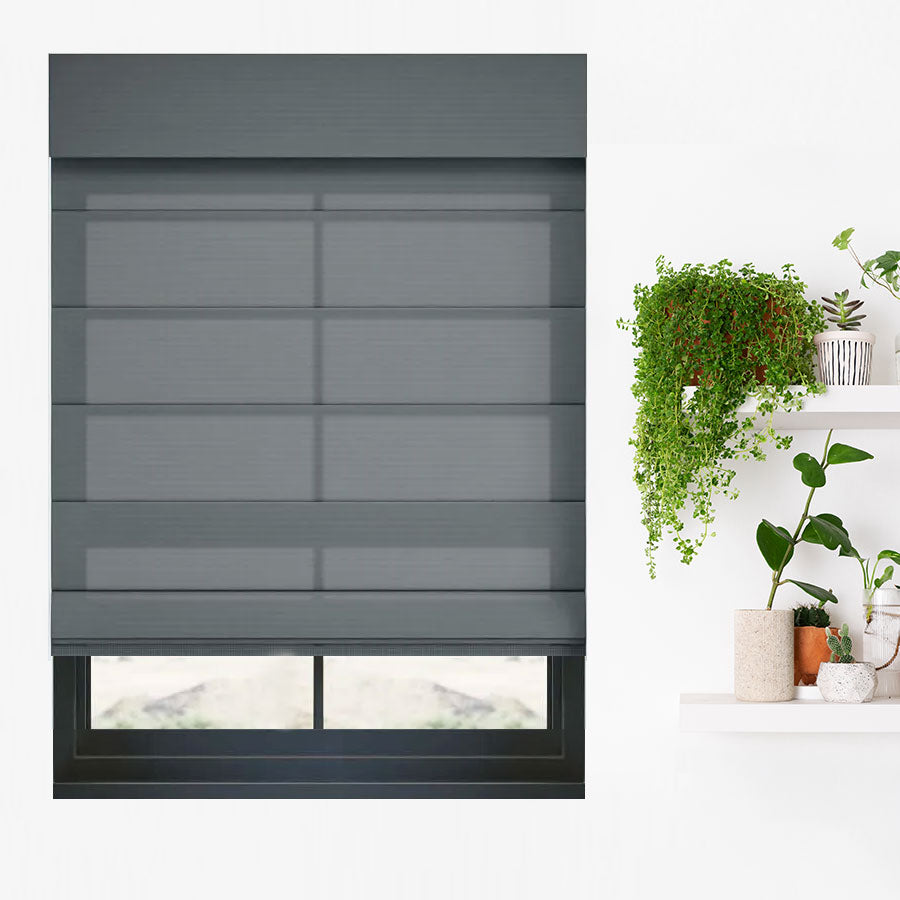 Embellished Roman Shades
