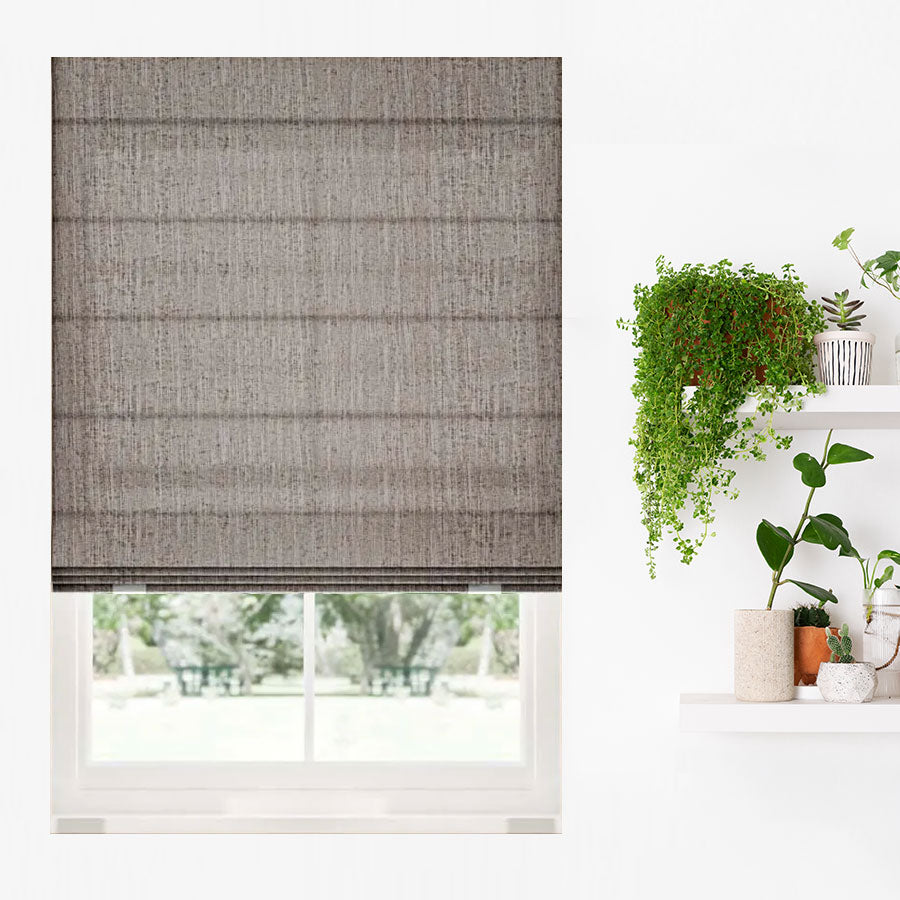 Plush Roman Shades