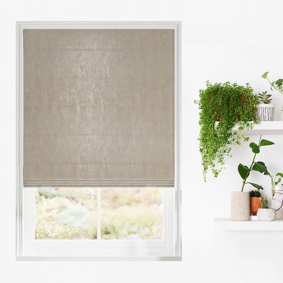Tonal Roman Shades