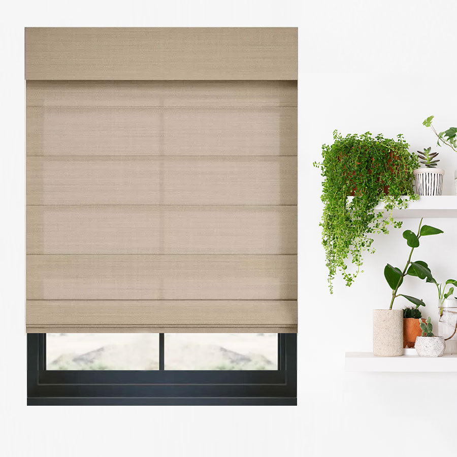 Embellished Roman Shades