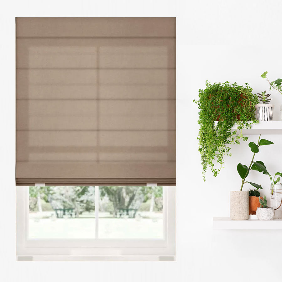 Plush Roman Shades