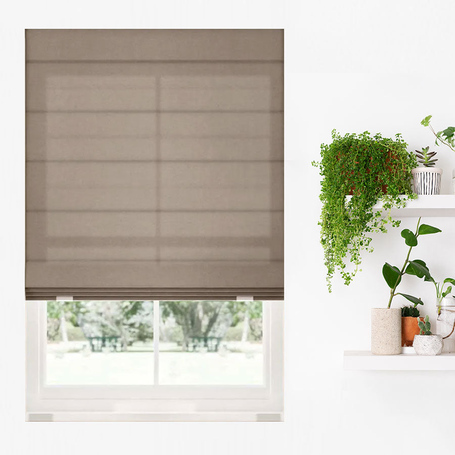 Plush Roman Shades