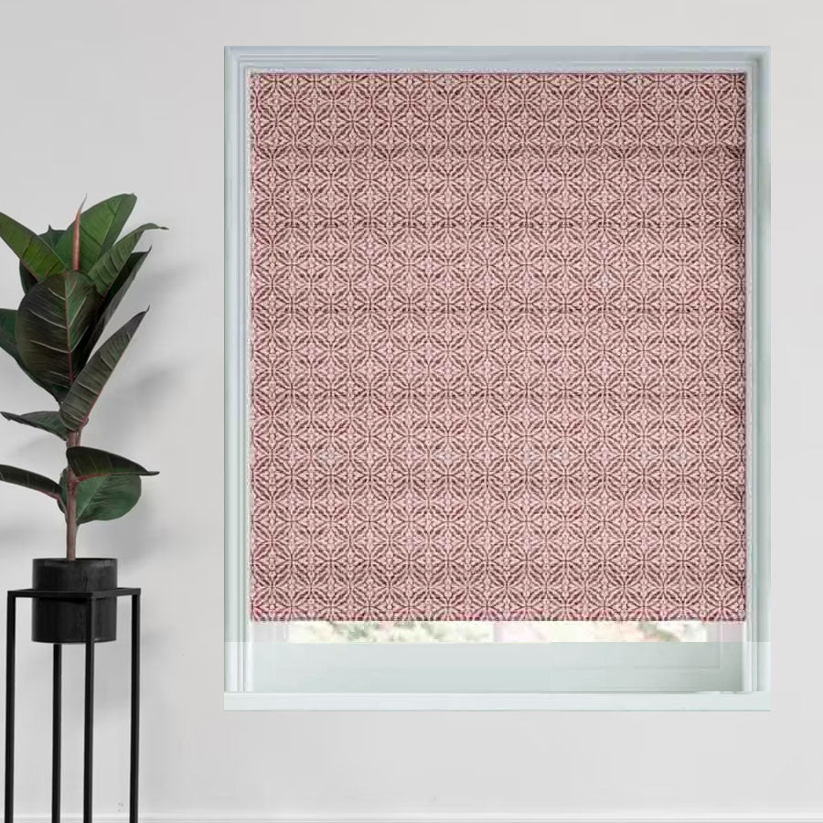 Distressed Chic Roman Shades