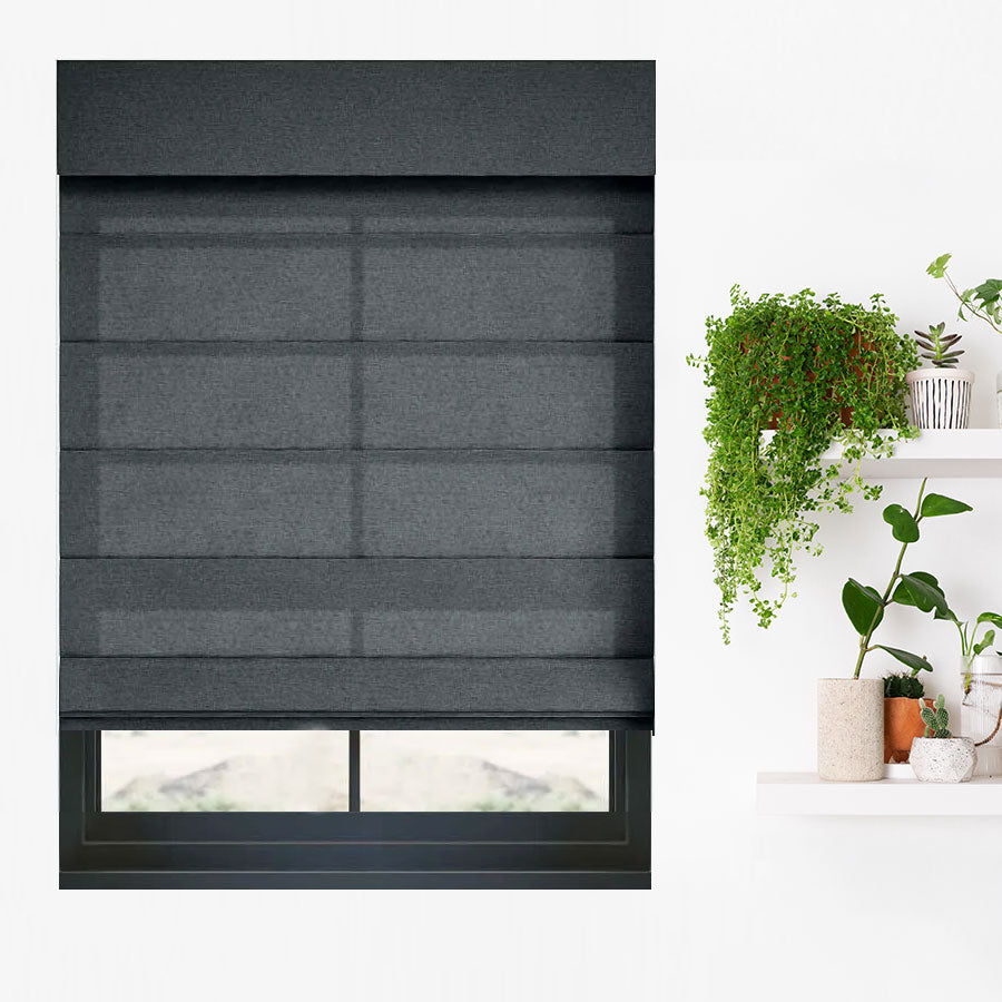 Embellished Roman Shades