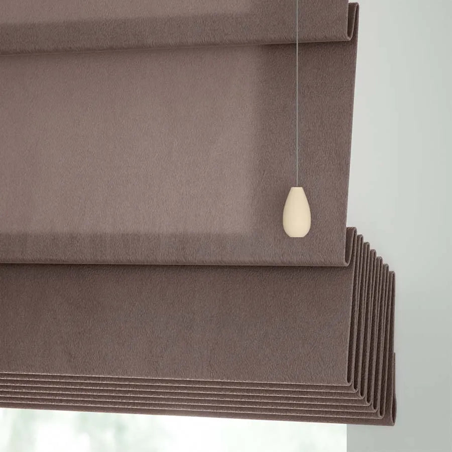 Plush Roman Shades