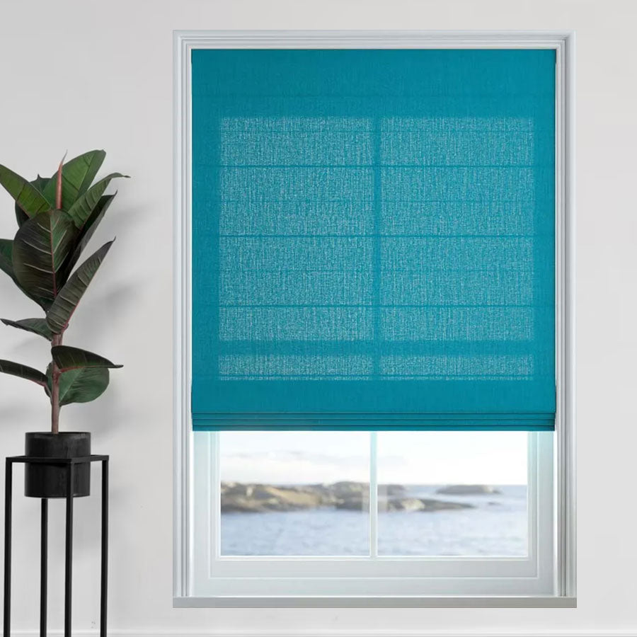 Coastal Roman Shades