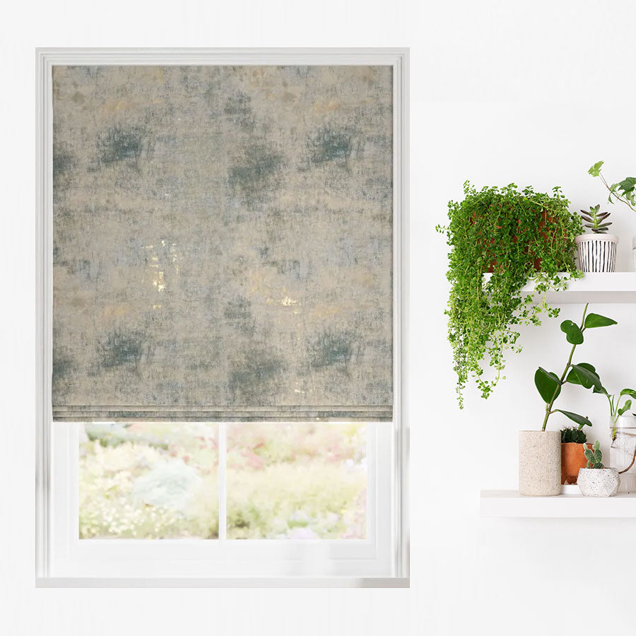 Tonal Roman Shades