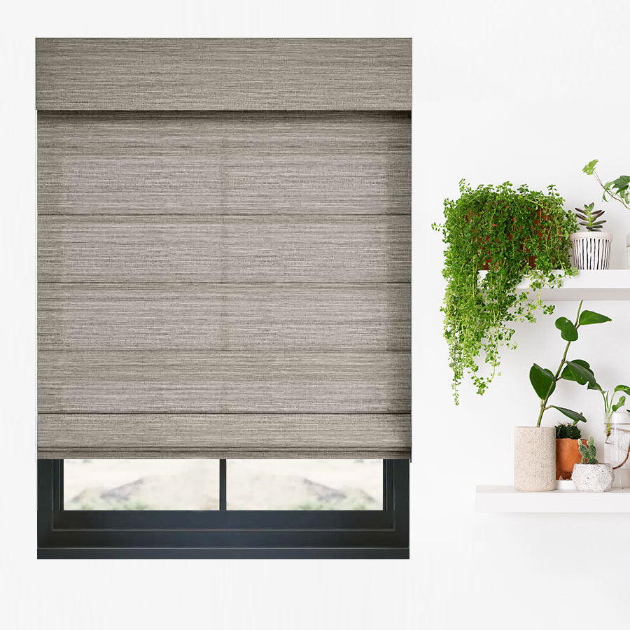 Embellished Roman Shades