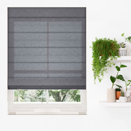 Plush Roman Shades