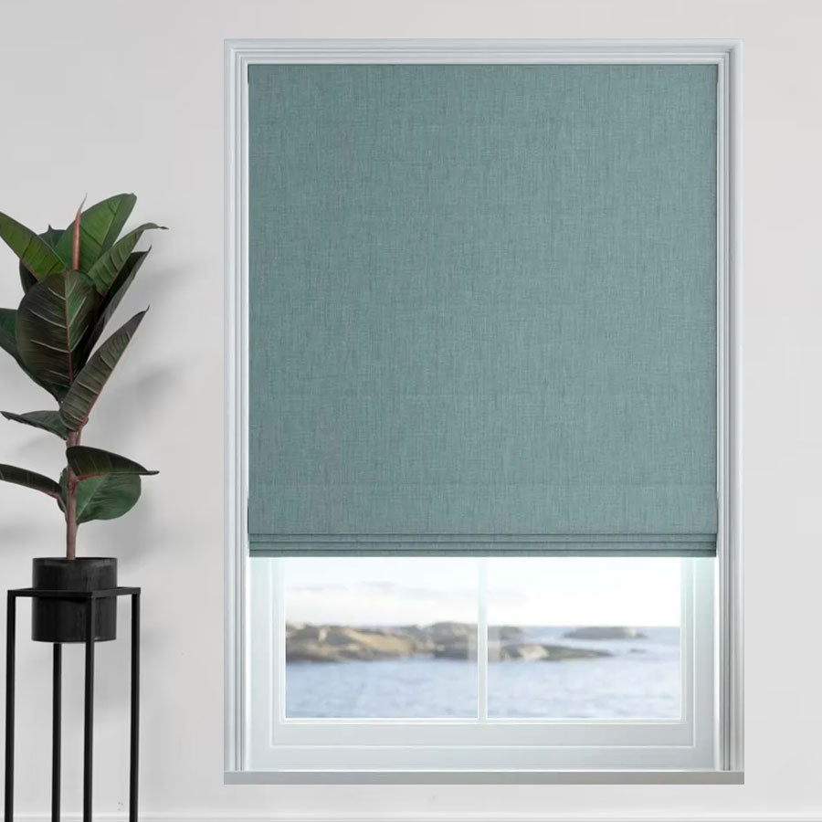 Coastal Roman Shades