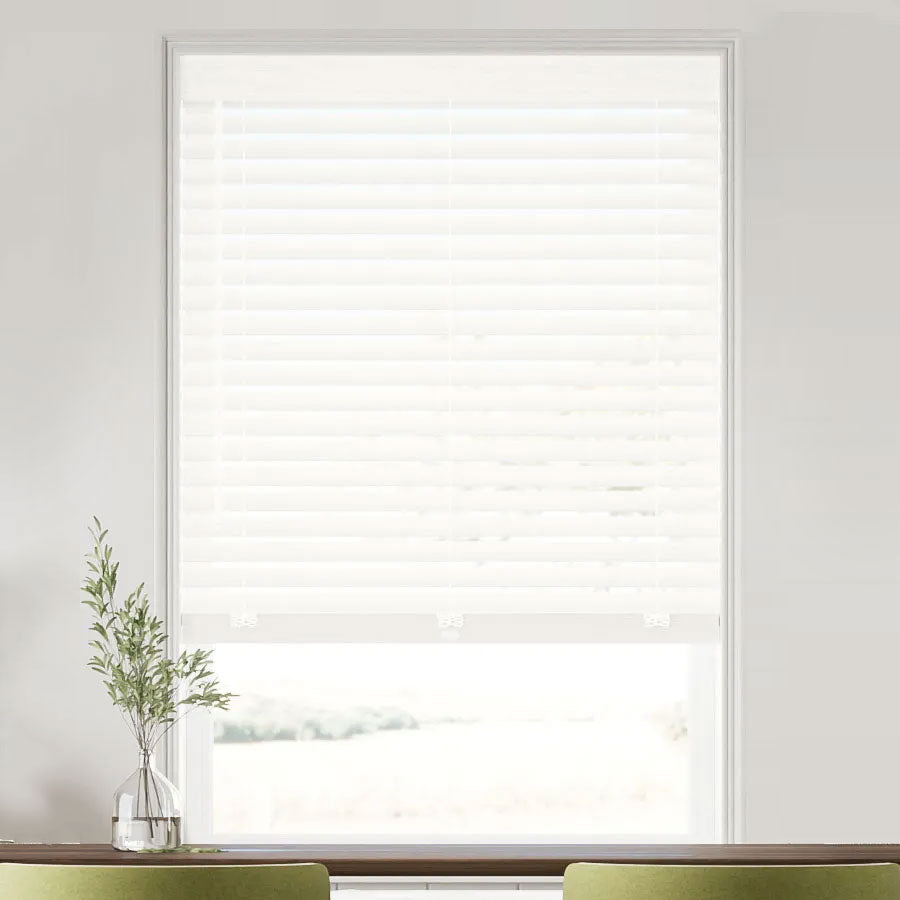 LEVOLOR 2" Custom Faux Wood Horizontal Blinds