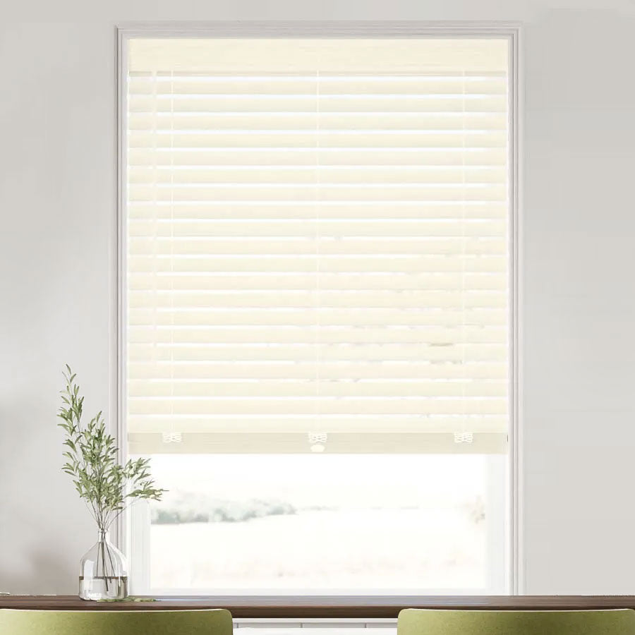 LEVOLOR 2" Custom Faux Wood Horizontal Blinds