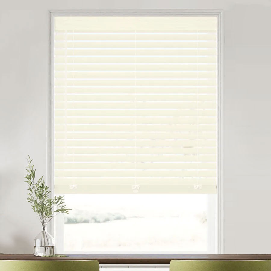 LEVOLOR 2" Custom Faux Wood Horizontal Blinds