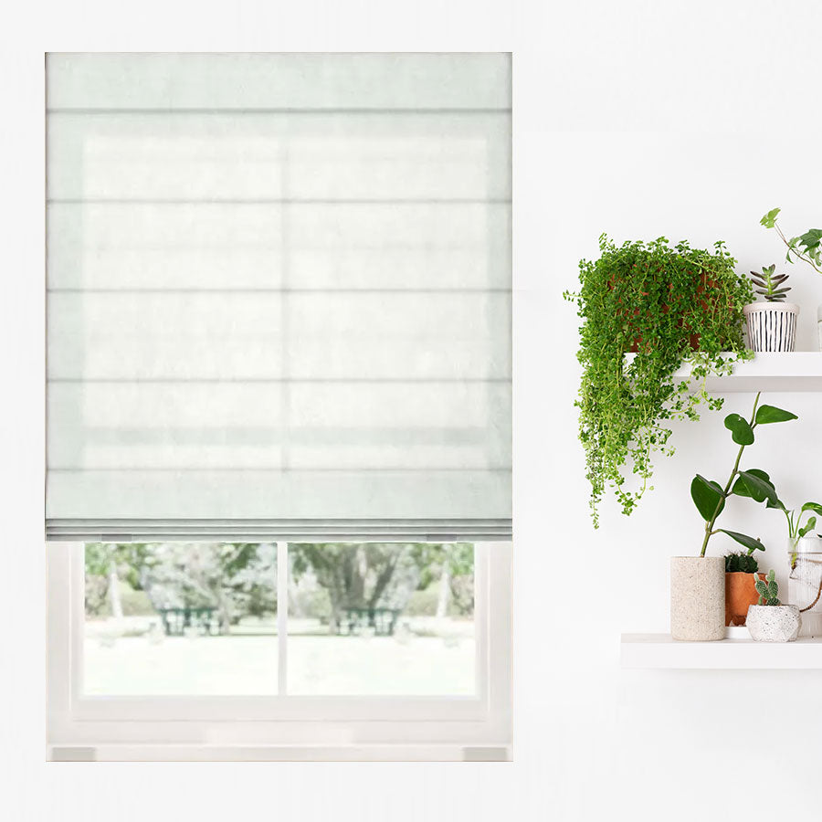 Plush Roman Shades