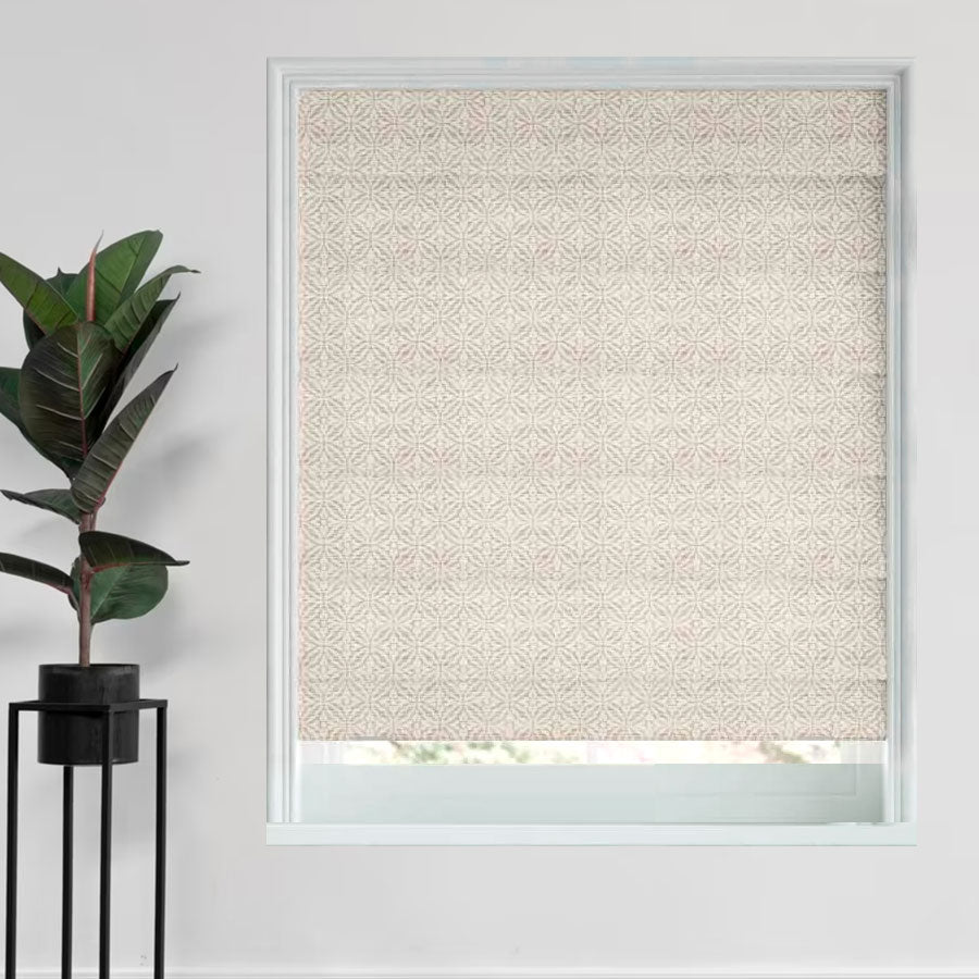 Distressed Chic Roman Shades