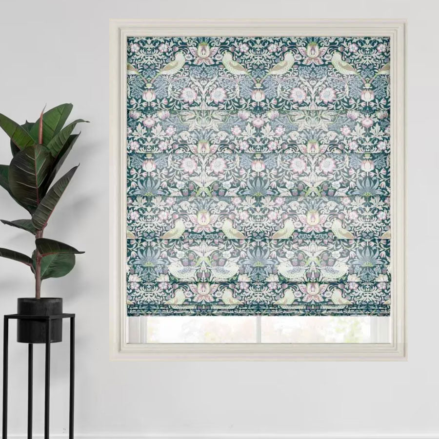 V&A Printed Roman Shades