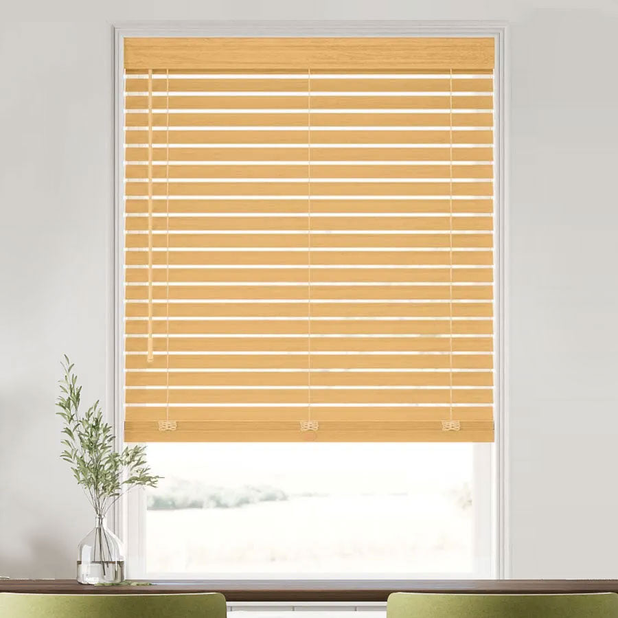 LEVOLOR 2" Custom Faux Wood Horizontal Blinds