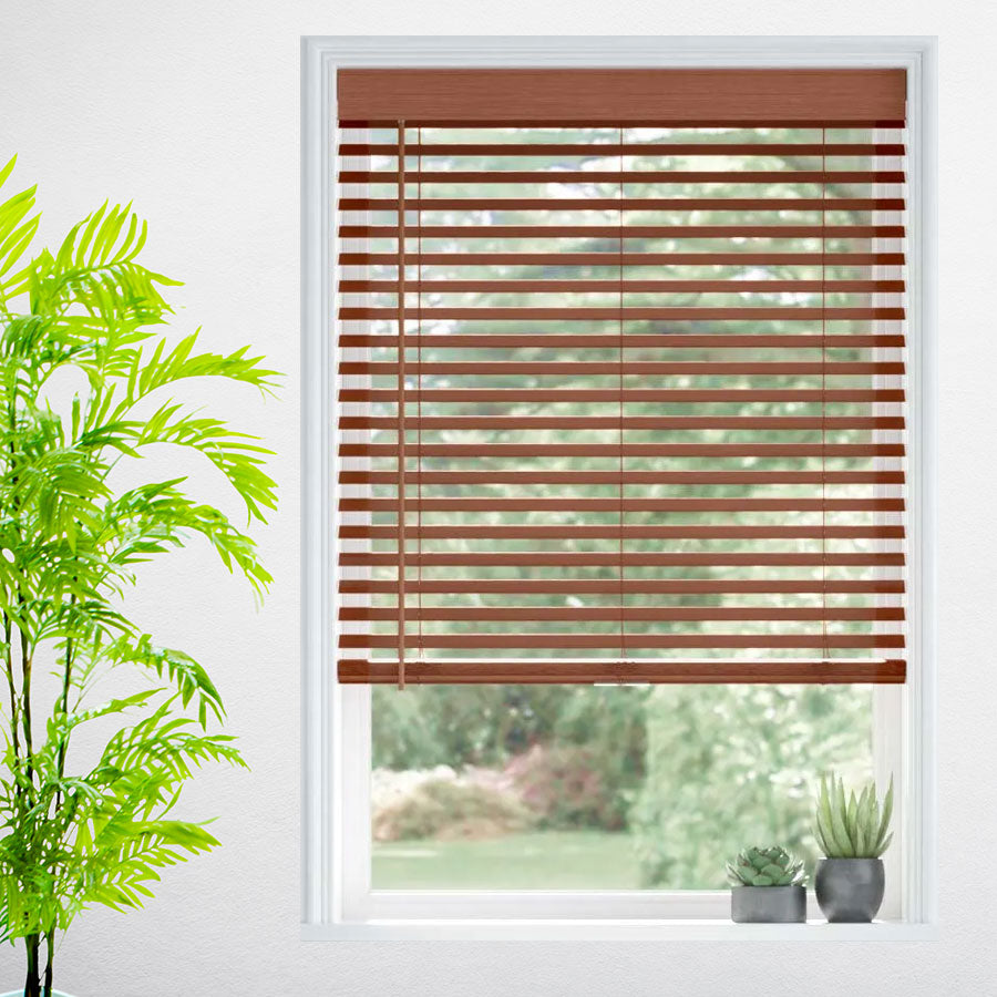 2" Distinction Faux Wood Blinds