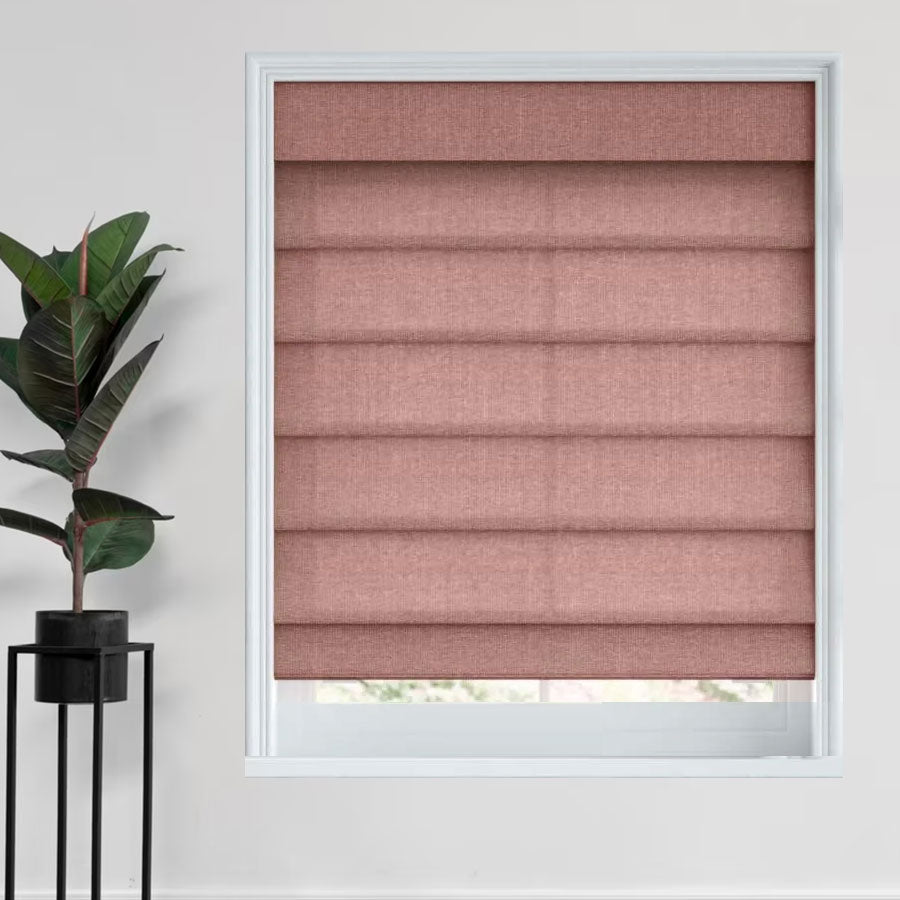 Distressed Chic Roman Shades
