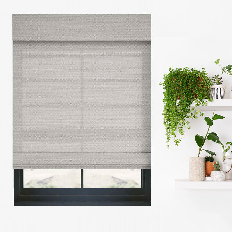 Embellished Roman Shades