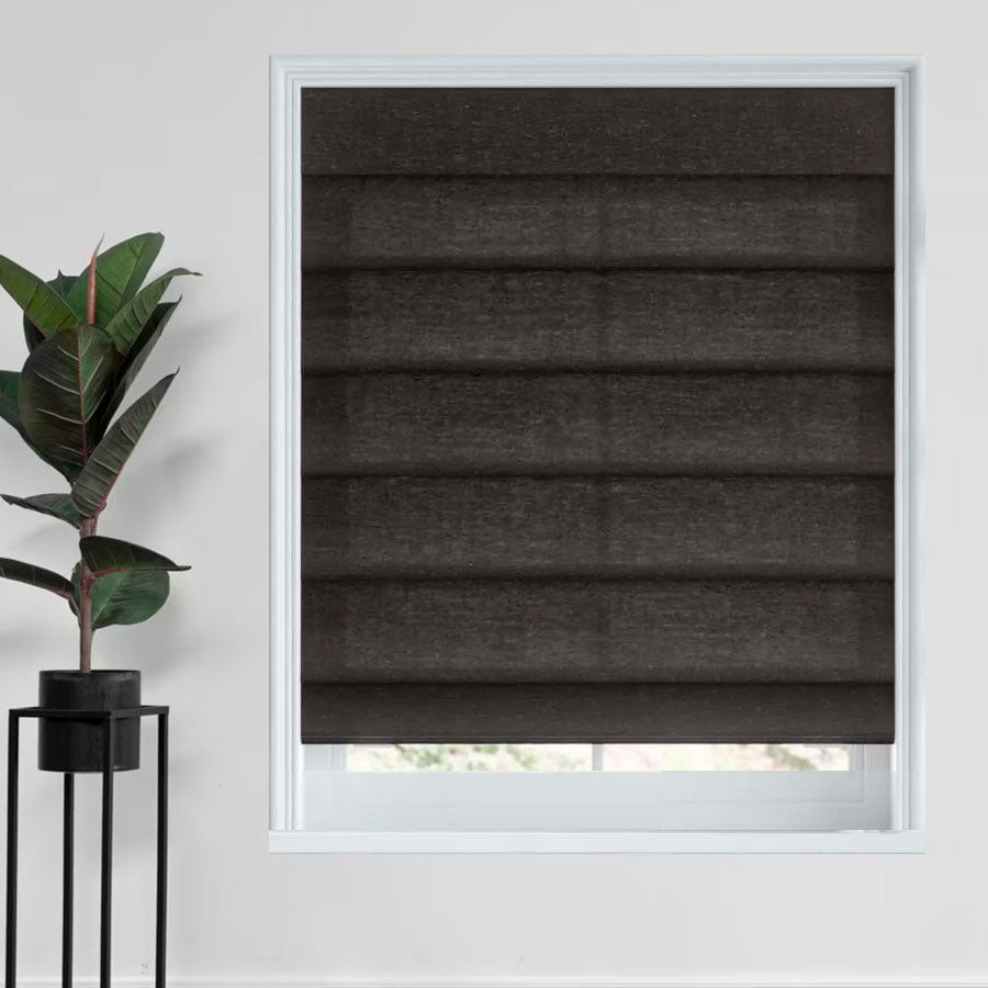 Distressed Chic Roman Shades