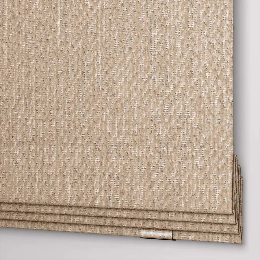 Boucle Roman Shades