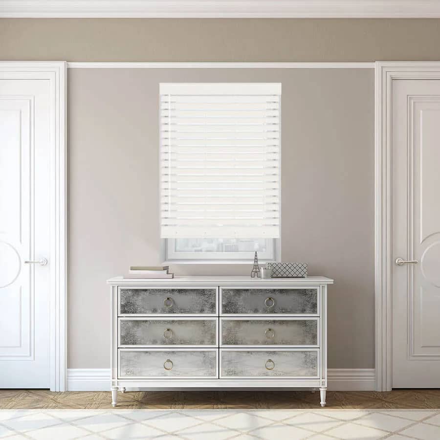 2 1/2" Grandor Faux Wood Blinds