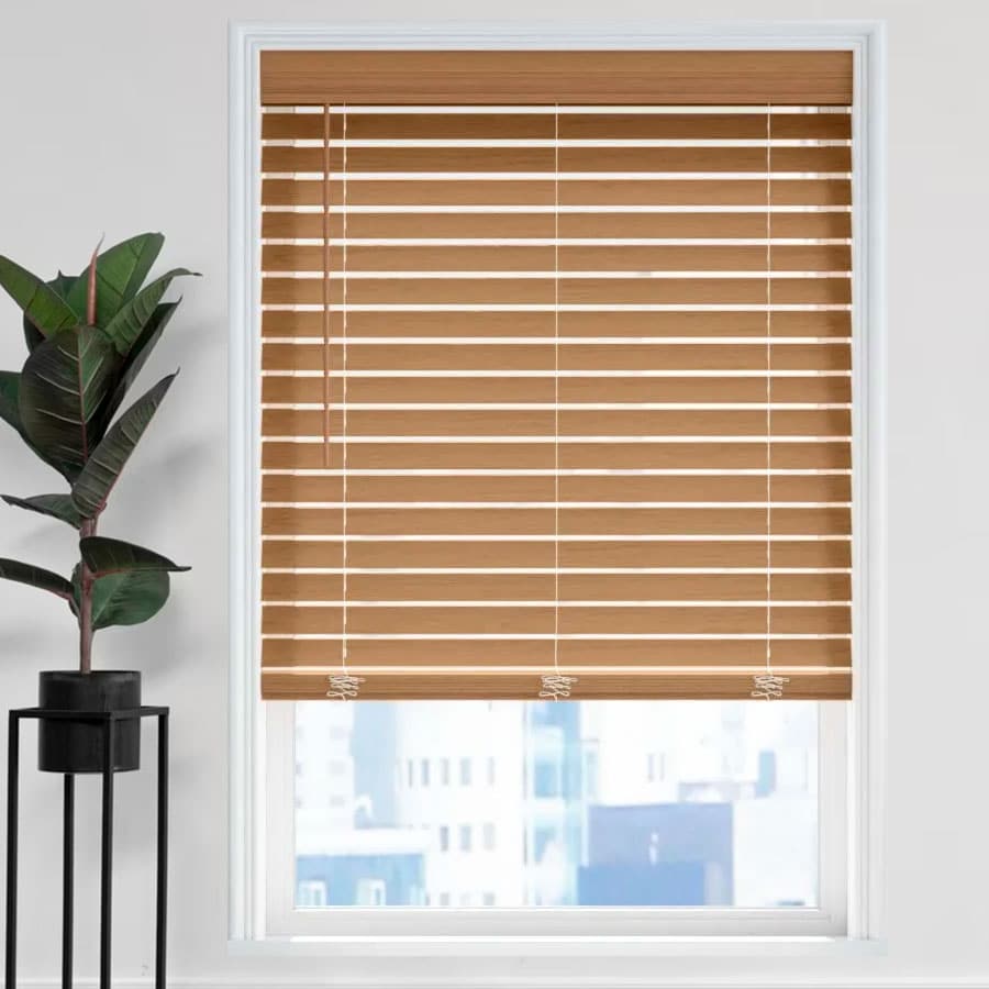 2 1/2" Grandor Faux Wood Blinds