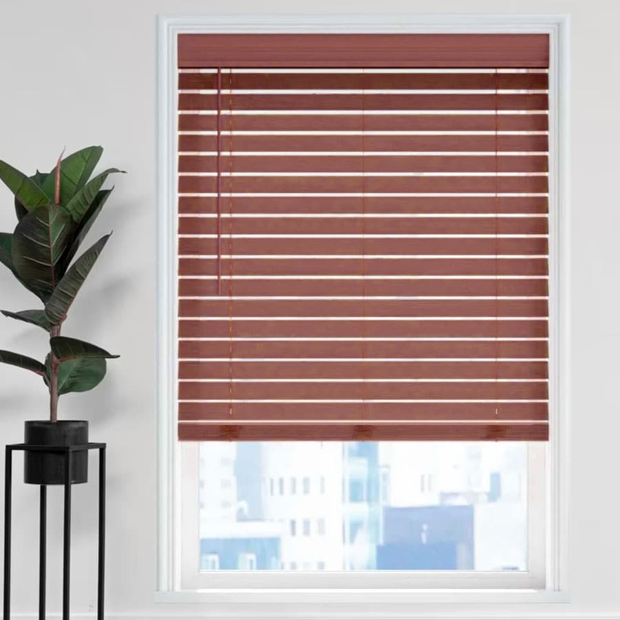 2 1/2" Grandor Faux Wood Blinds