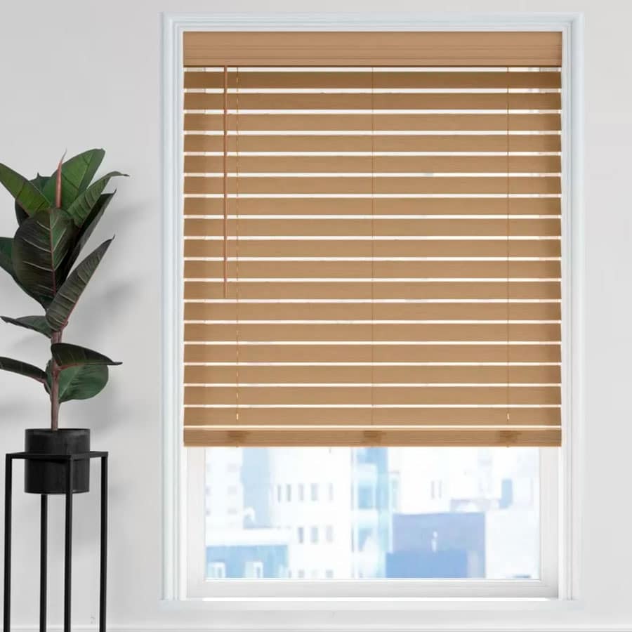 2 1/2" Grandor Faux Wood Blinds