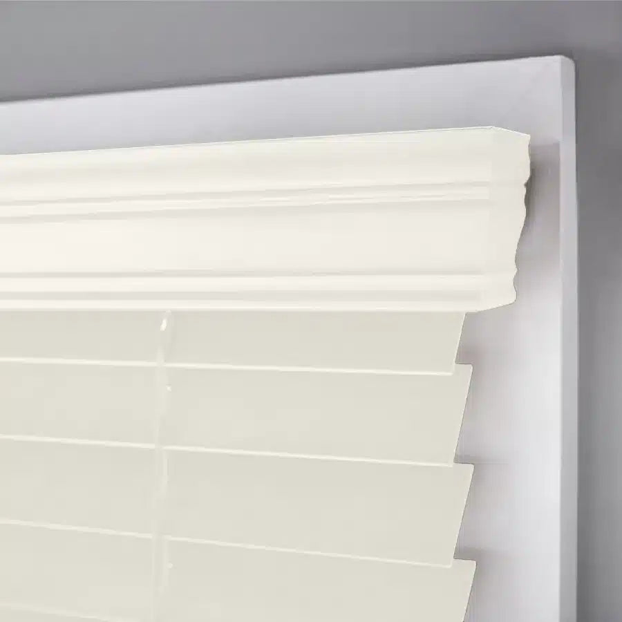 LEVOLOR 2" Custom Faux Wood Horizontal Blinds